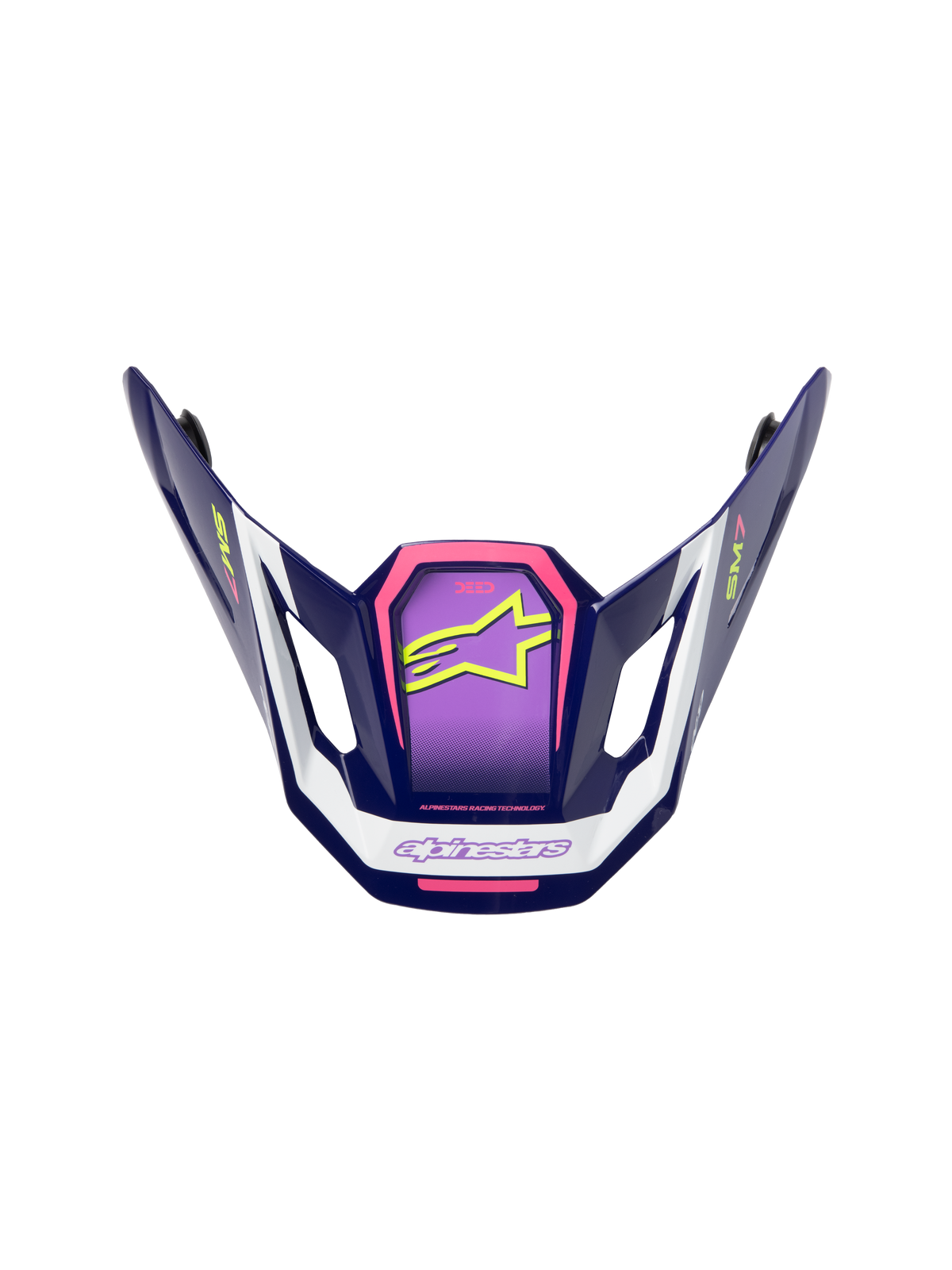 Alpinestars S-M7 Deed Vizier – Paars roze glans