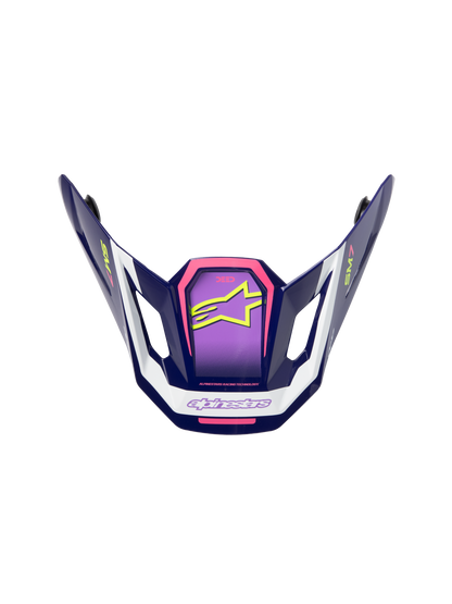 Alpinestars S-M7 Deed Vizier – Paars roze glans