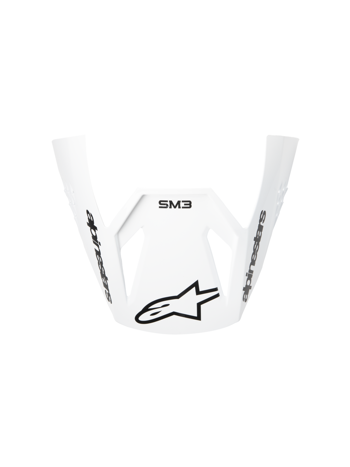 Alpinestars S-M3 Radium Vizier – Zwart wit grijs glans
