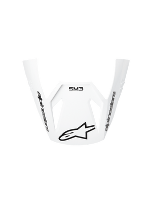 Alpinestars S-M3 Radium Vizier – Black white gray glossy