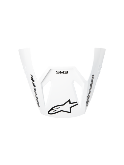 Alpinestars S-M3 Radium Vizier – Zwart wit grijs glans