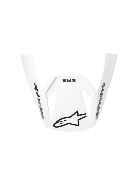 Alpinestars S-M3 Radium Vizier – Zwart wit grijs glans