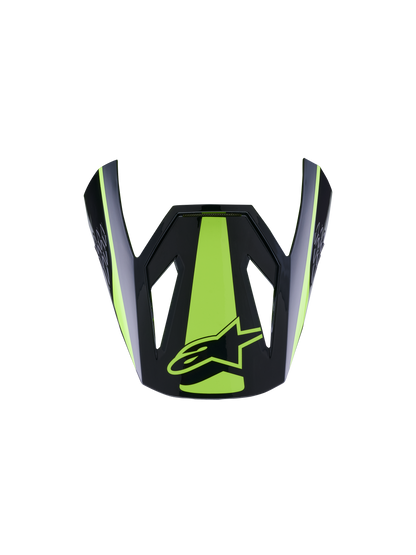 Alpinestars S-M3 Heat Vizier – Geel fluo zwart glans