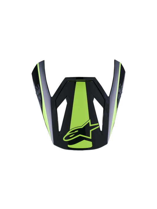 Alpinestars S-M3 Heat Vizier – Geel fluo zwart glans