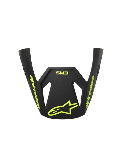 Alpinestars S-M3 Radium Vizier – Grijs zwart geel fluo mat