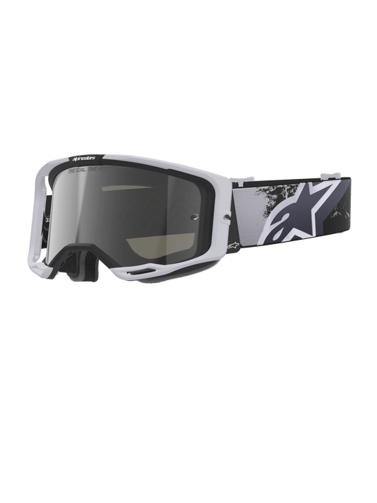 Alpinestars Vision 8 Lahnd Crossbril – Iron camo spiegel zilver
