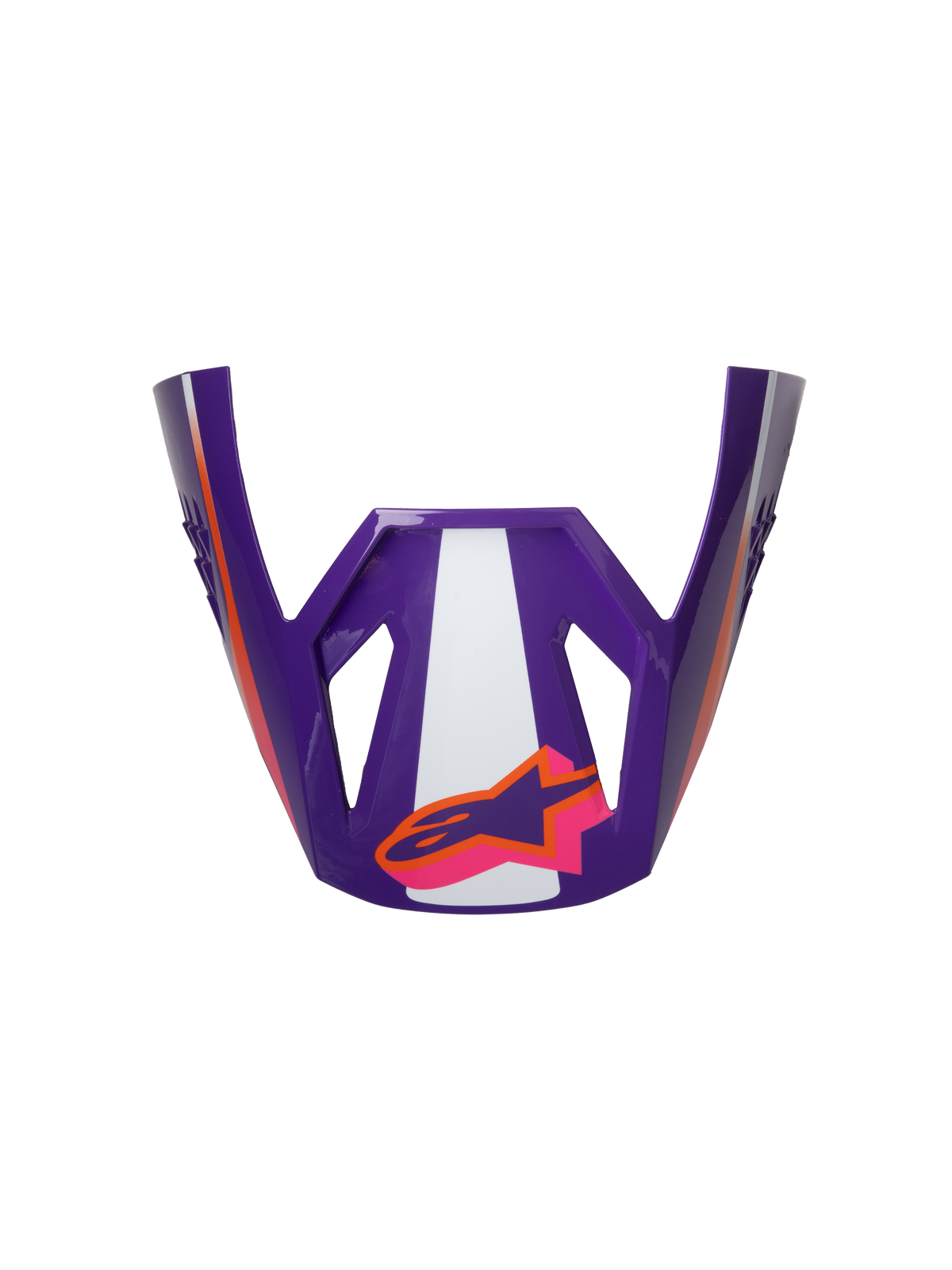 Alpinestars S-M3 Heat Vizier – Wit paars roze glans
