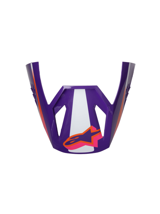 Alpinestars S-M3 Heat Vizier – Wit paars roze glans