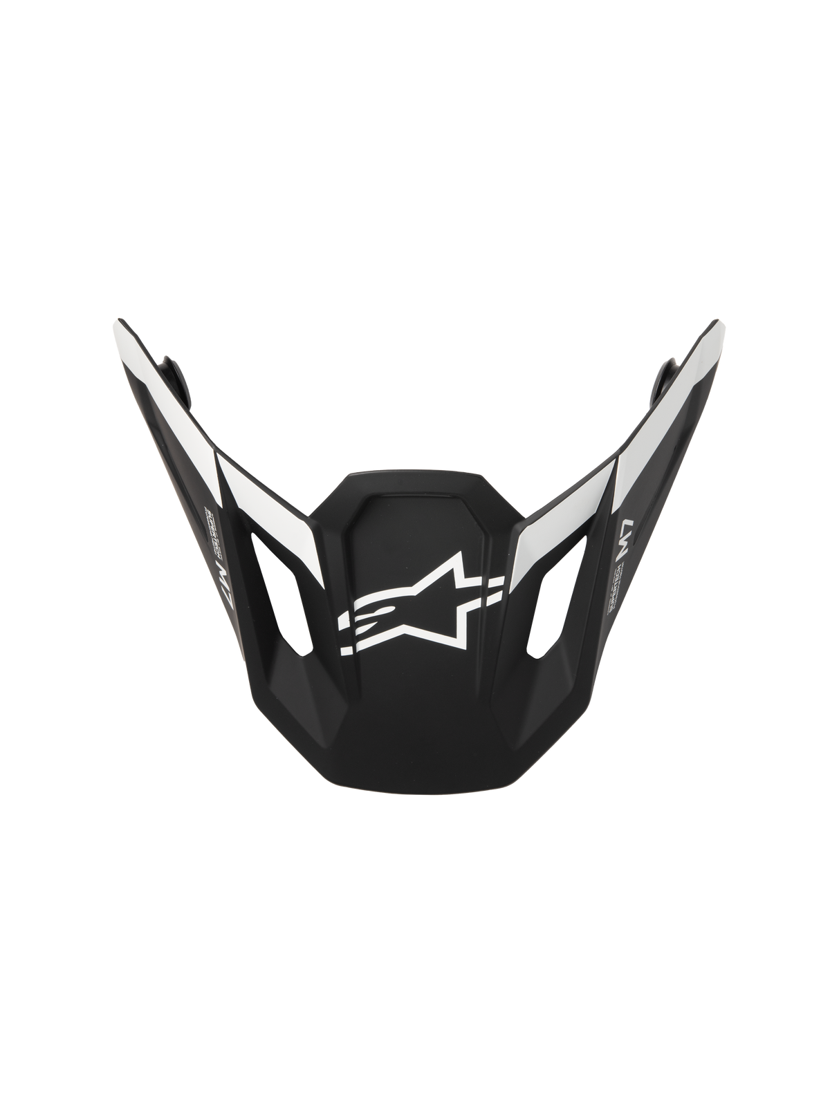 Alpinestars S-M7 Dasher ECE06 Vizier – Zwart wit mat