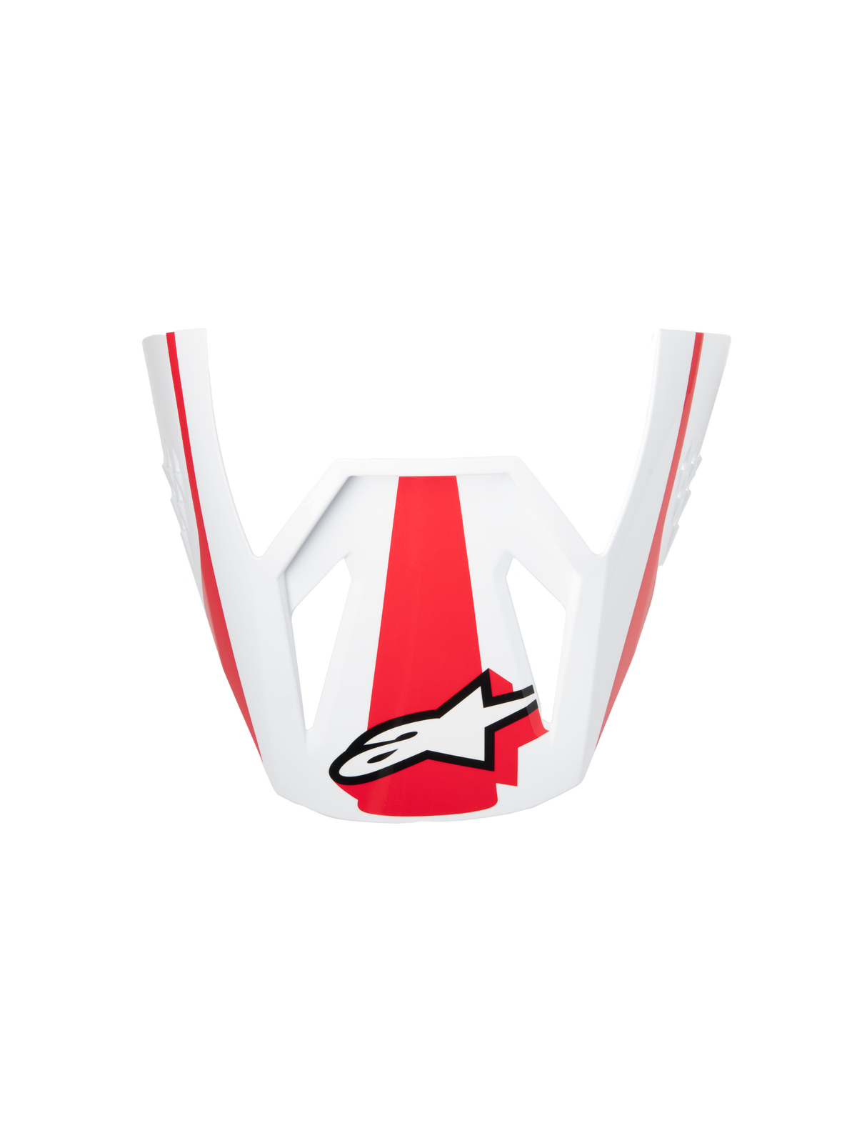 Alpinestars S-M3 Heat Vizier – Rood wit zwart glans