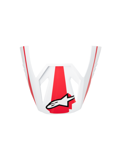 Alpinestars S-M3 Heat Vizier – Rood wit zwart glans