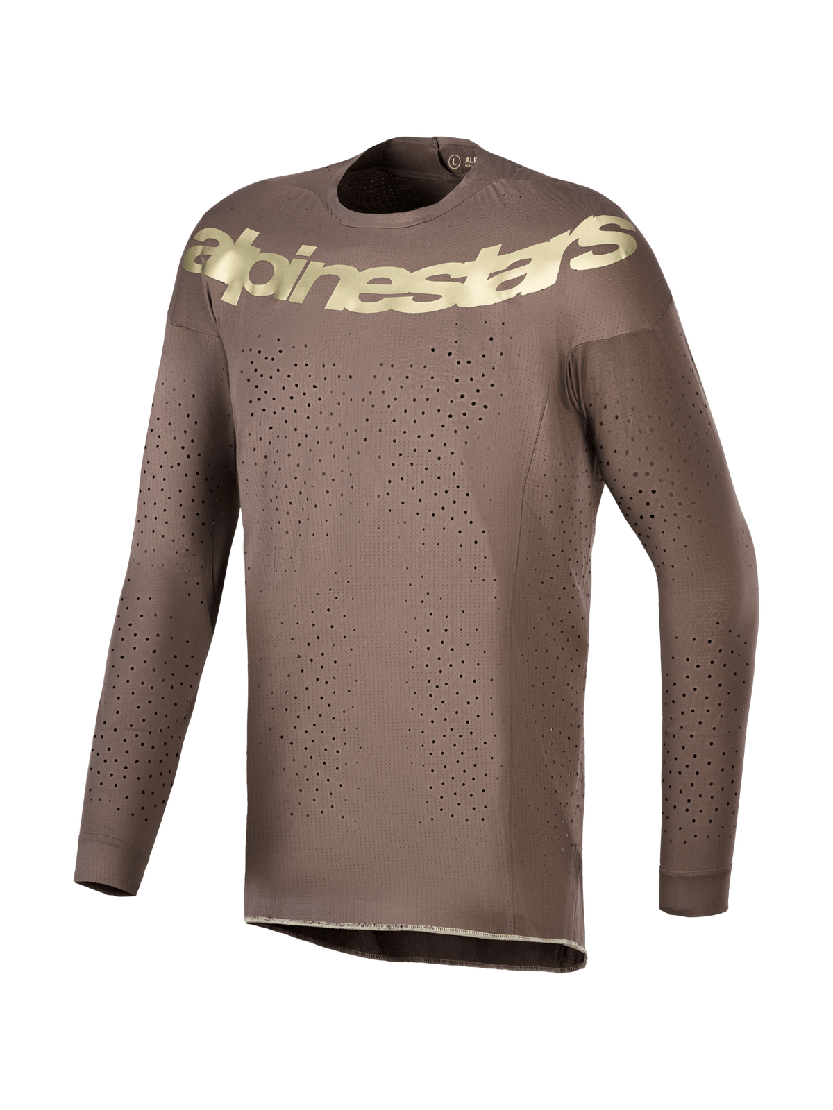 Alpinestars Beperkte Oplage Supertech Air Gold Jersey – Earth bruin goud - MxProStoreParts
