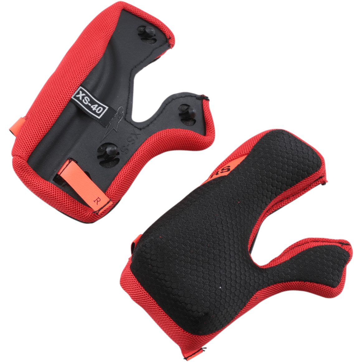 Alpinestars Supertech M10/M8 Wangkussens +5mm – Zwart