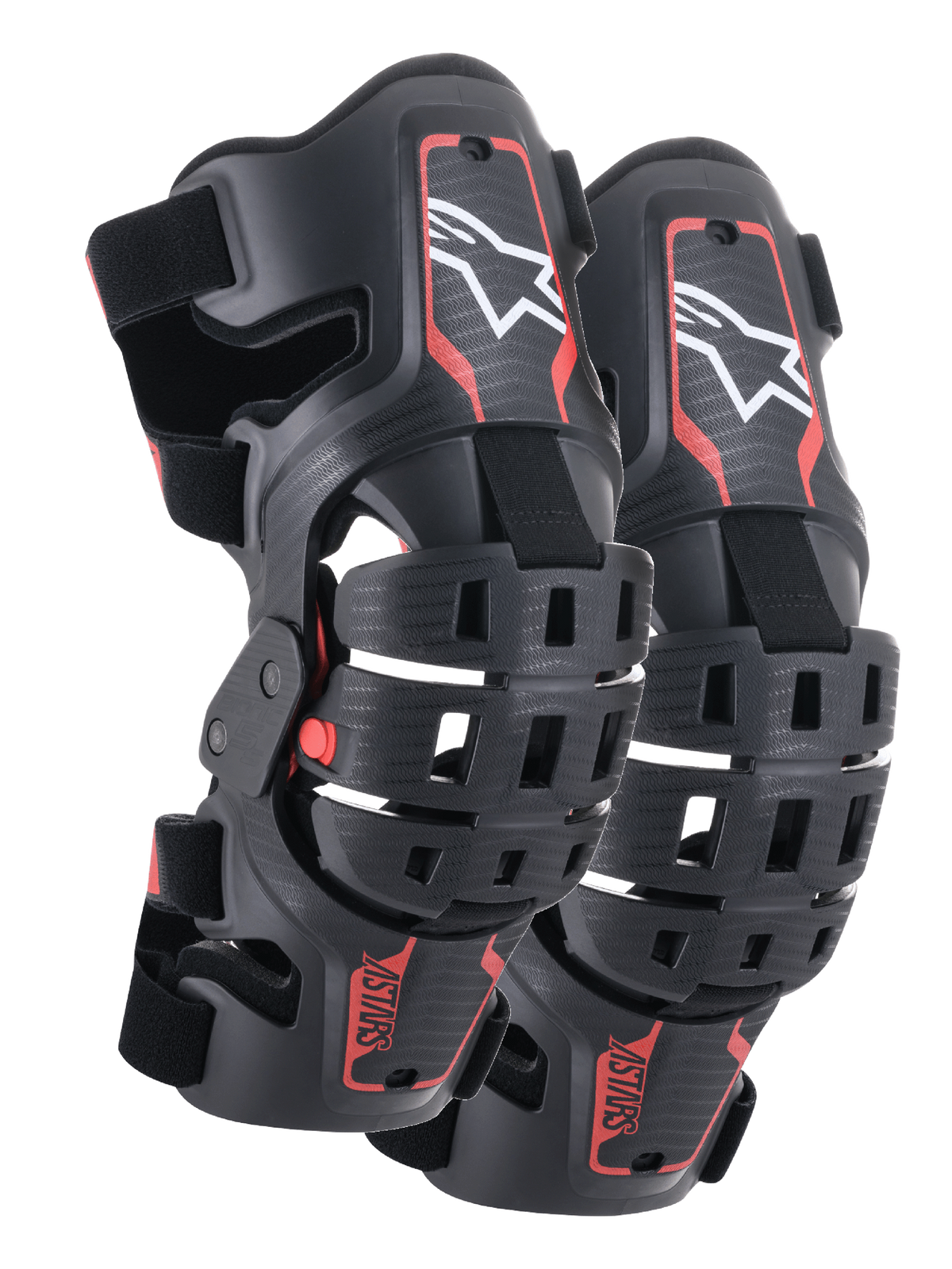 Alpinestars Jeugd Bionic 5S Kniebeschermer – Zwart rood