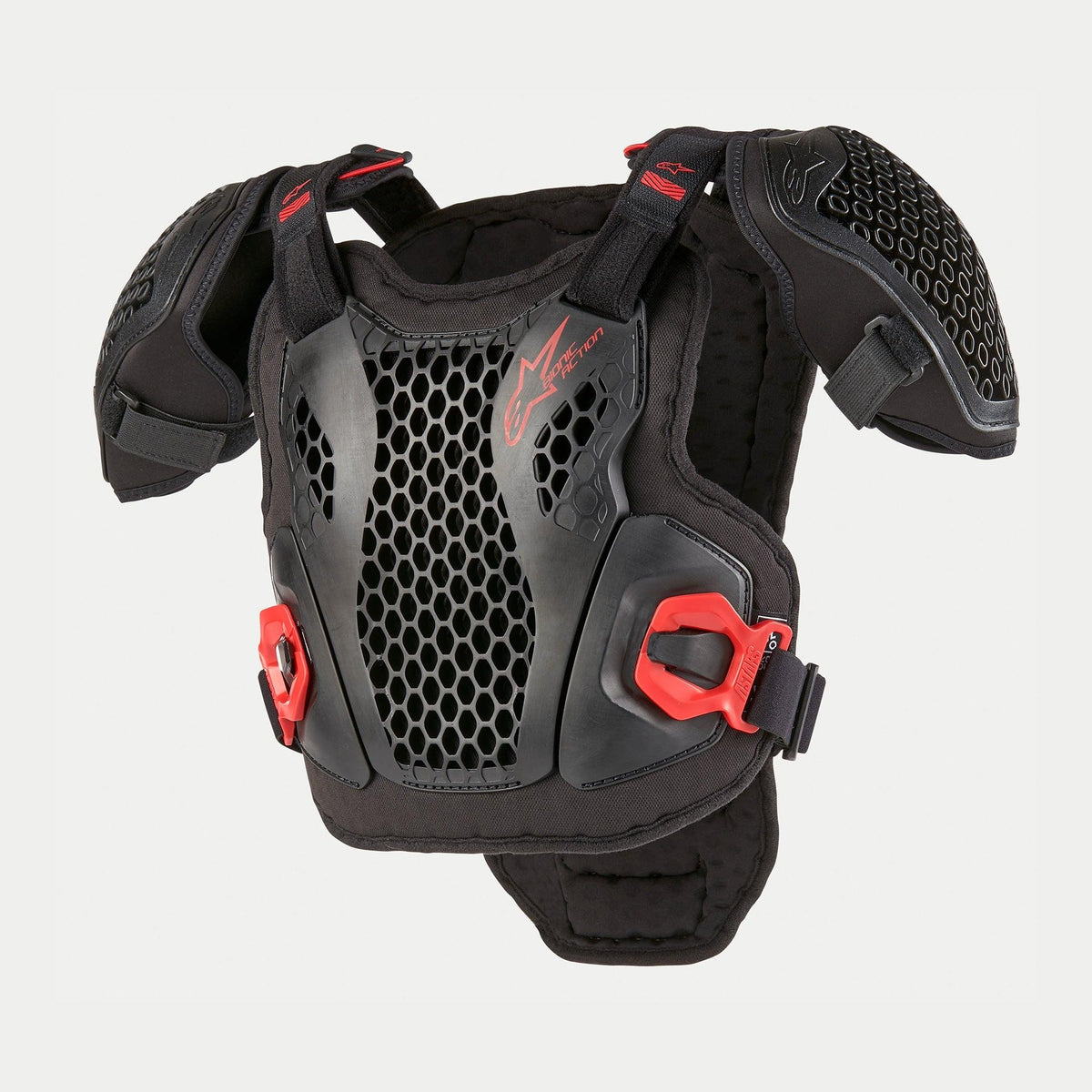Alpinestars Jeugd Bionic Action Borstbeschermer – Zwart rood