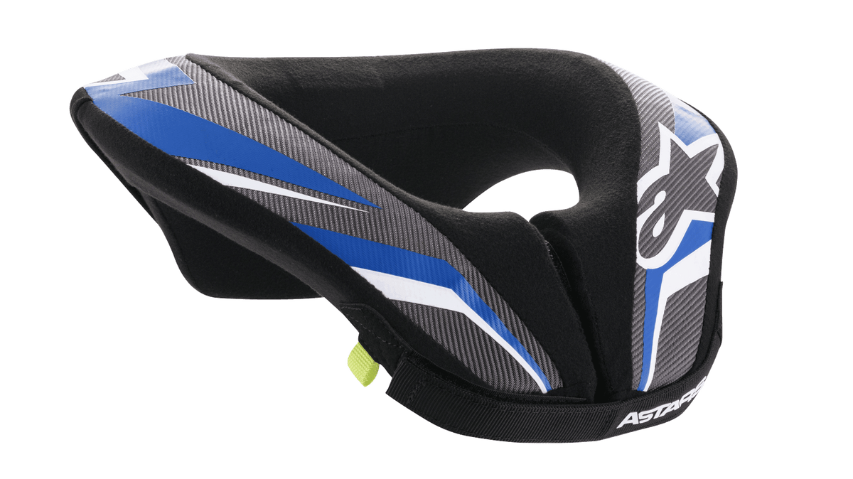 Alpinestars Jeugd Sequence Nekbrace – Zwart antraciet blauw