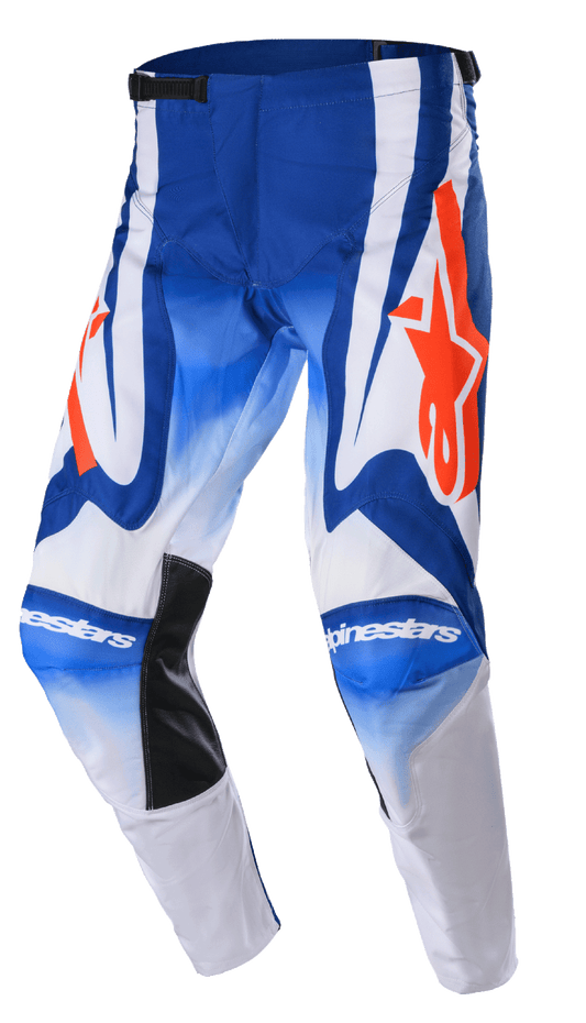Alpinestars Racer Semi Broek 2023 – Blauw warm oranje
