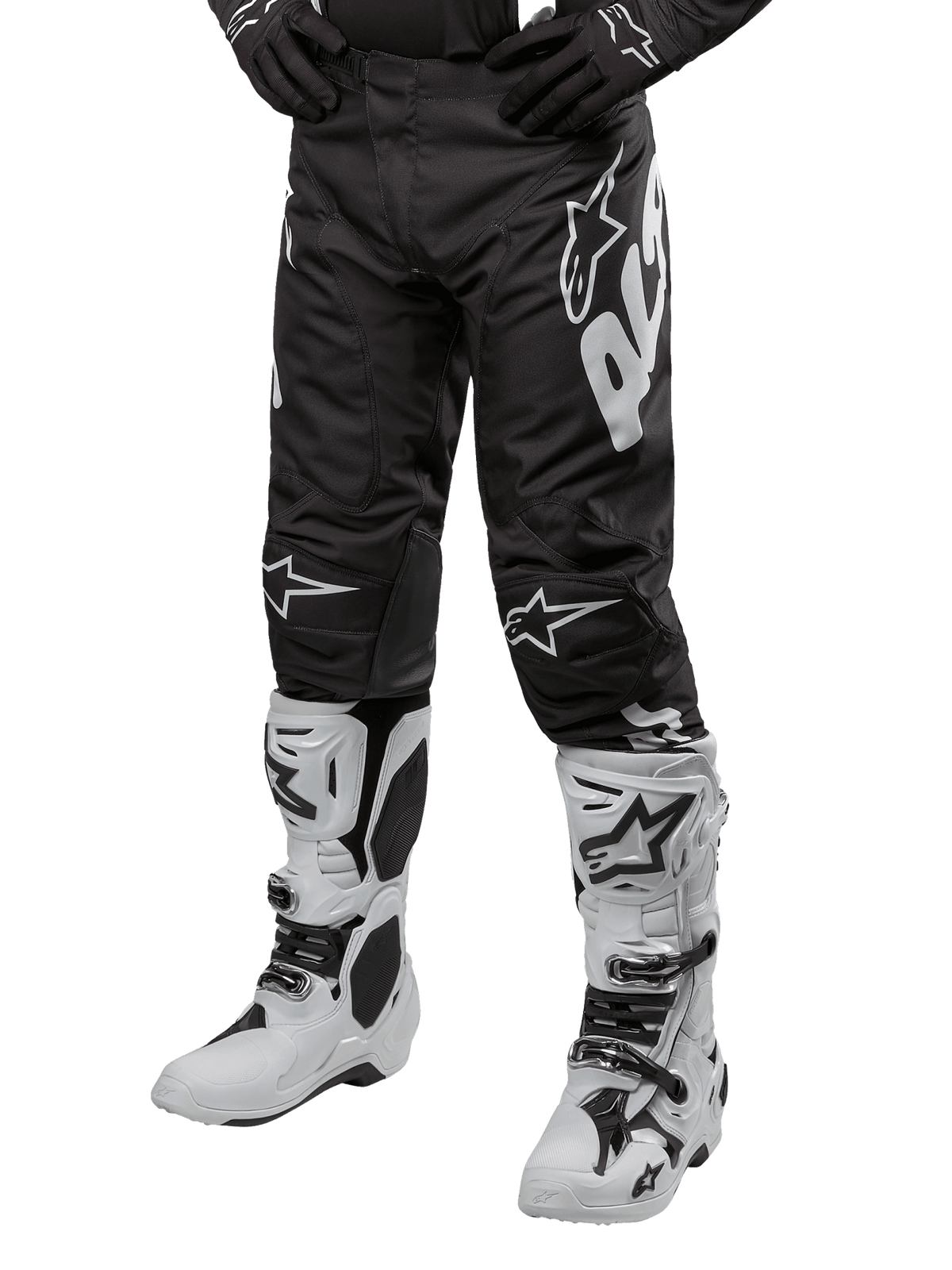 Alpinestars 2024 Racer Hana Broek – Zwart wit - MxProStoreParts