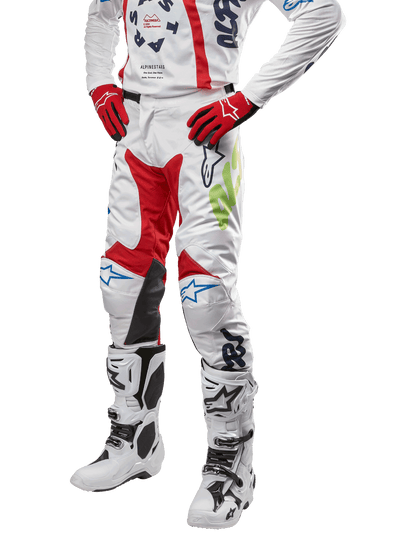 Alpinestars Racer Hana Broek 2024 – Wit multicolor - MxProStoreParts