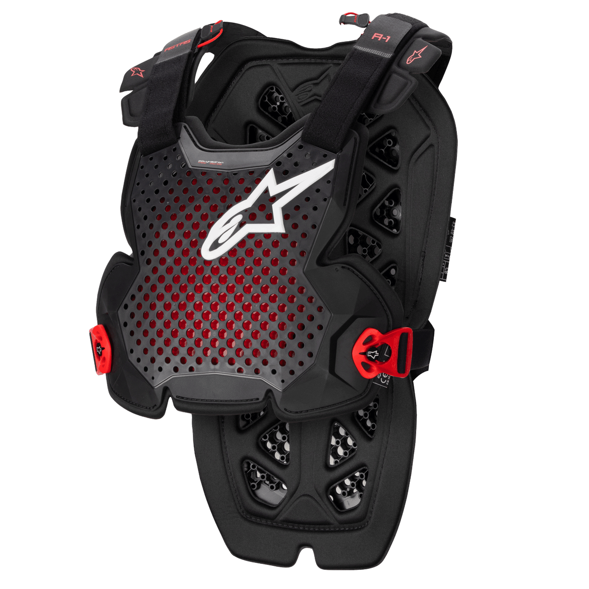 Alpinestars A-1 Pro Borstbeschermer – Antraciet zwart rood