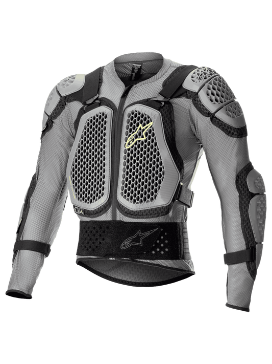 Alpinestars Bionic Action V2 Beschermjas – Grijs zwart geel fluo