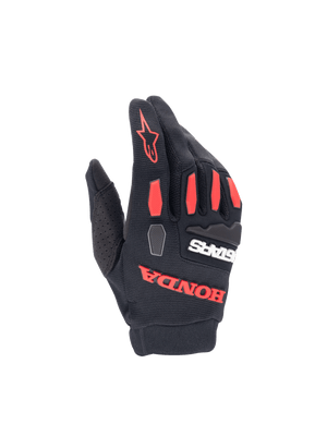 Alpinestars Full Bore Handschuhe – Schwarz hellrot