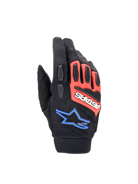 Alpinestars Full Bore Xt Handschoenen – Zwart helder rood blauw