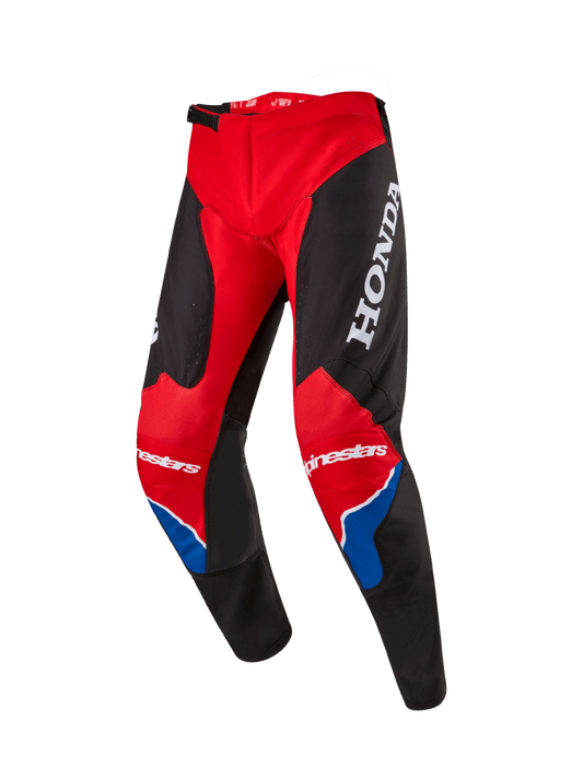 Alpinestars Honda Racer Iconic Broek – Helderrood zwart wit
