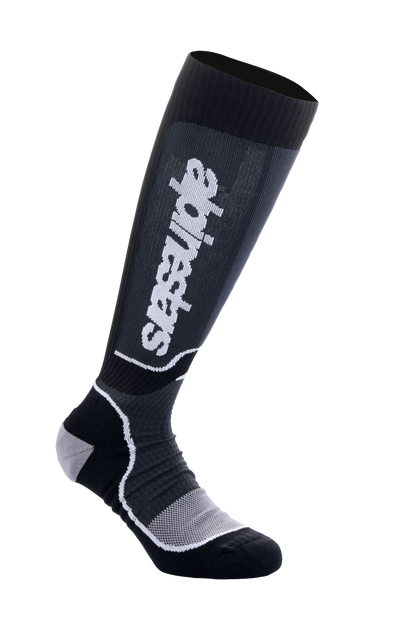 Alpinestars MX Plus Sokken – Zwart wit
