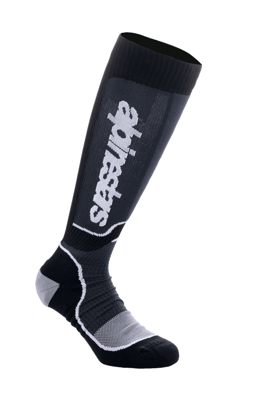 Alpinestars MX Plus Sokken – Zwart wit