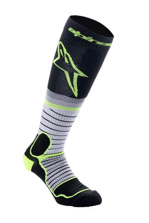 Alpinestars MX Pro Sokken V2 – Zwart grijs geel fluo