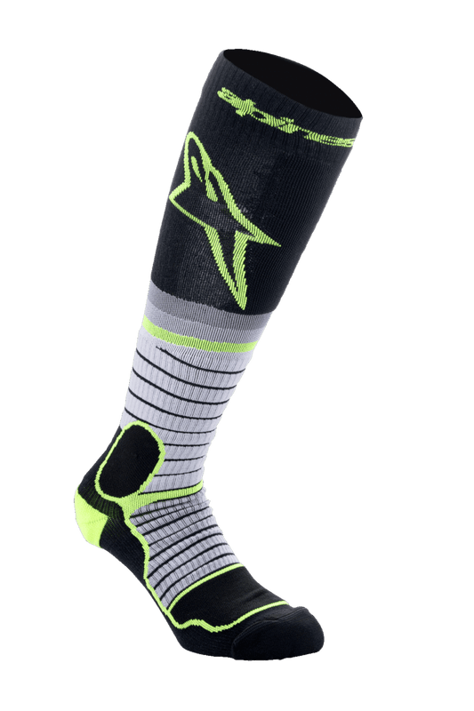 Alpinestars MX Pro Sokken V2 – Zwart grijs geel fluo