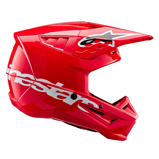 Alpinestars S-M5 Corp Helm ECE 22.06 – Helderrood glanzend