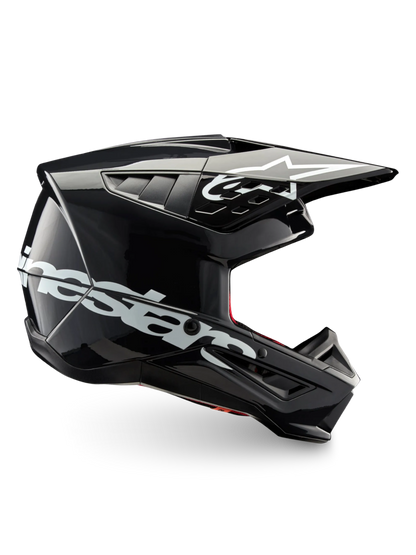 Alpinestars S-M5 Corp Helm ECE 22.06 – Donkergrijs glanzend