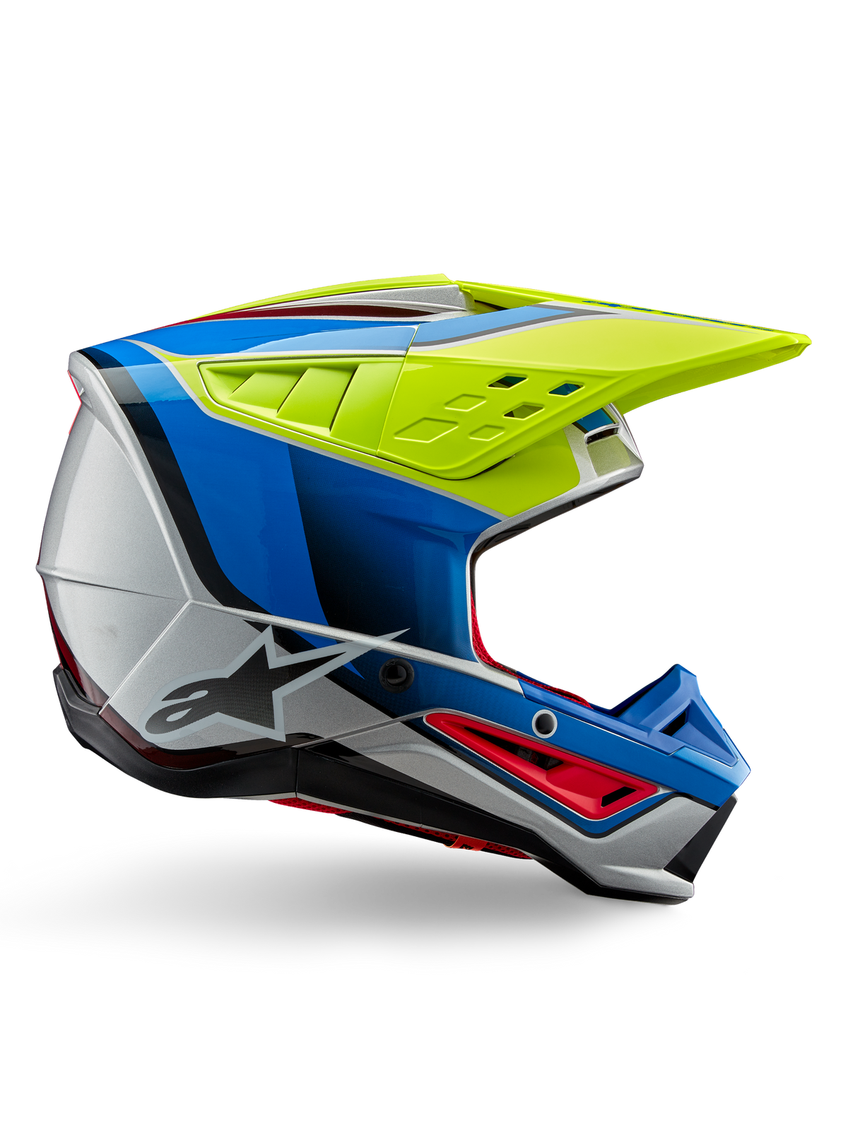 Alpinestars S-M5 Sail Helm ECE 22.06 – Geel fluo email blauw silv g