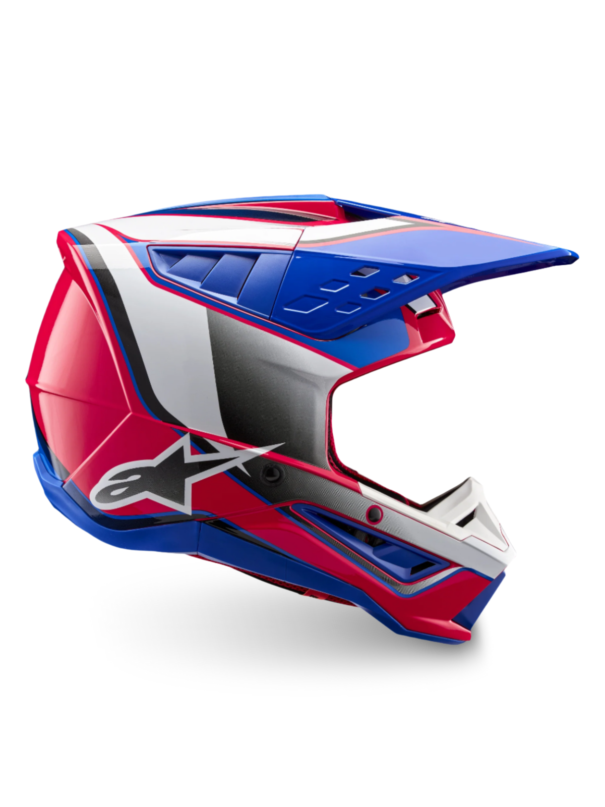 Alpinestars S-M5 Sail ECE 22.06 Helm – Witte diva roze email blauw gl