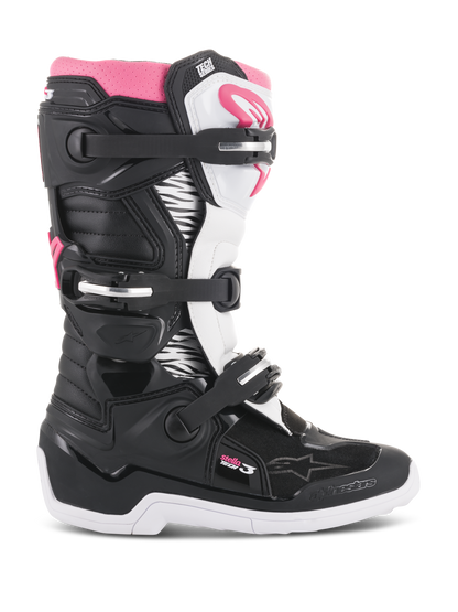 Alpinestars Stella Tech 3 Laarzen – Zwart wit roze