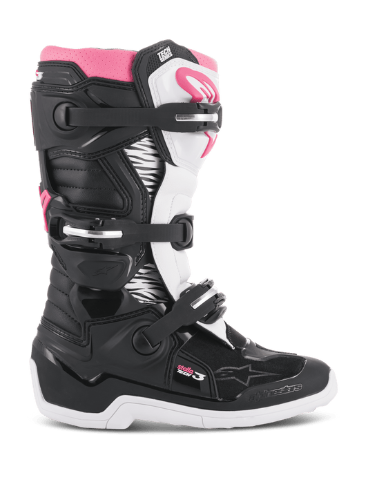 Alpinestars Stella Tech 3 Laarzen – Zwart wit roze