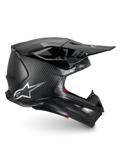 Alpinestars Supertech M10 Fame ECE 22.06 Helm – Zwarte koolstof m g