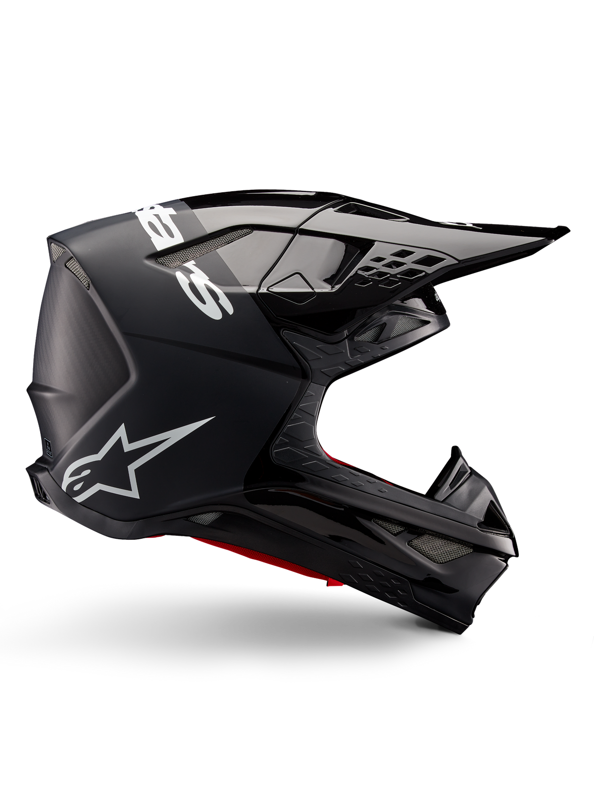 Alpinestars Supertech M10 Flood Helm ECE 22.06 – Zwart donkergrijs m g