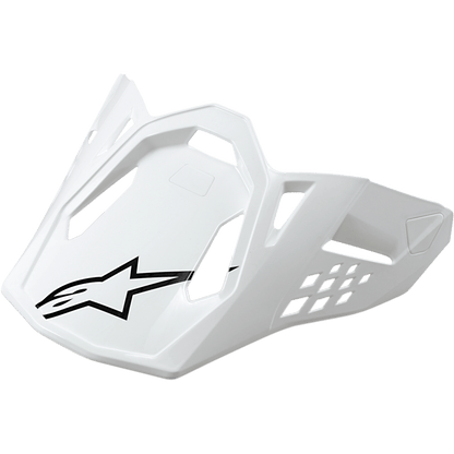 Alpinestars Supertech M10/M8 Vizier – Wit glanzend