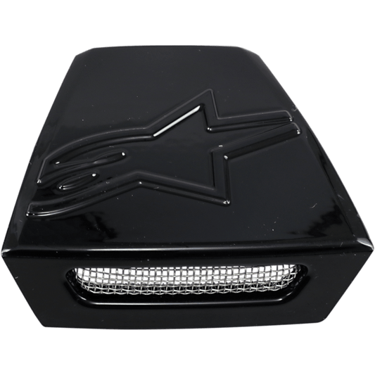 Alpinestars Supertech M10/M8 Achterste Ventilatieframe – Zwart glanzend