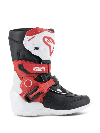 Alpinestars Kinder Tech 3S Laarzen – Wit zwart helder rood