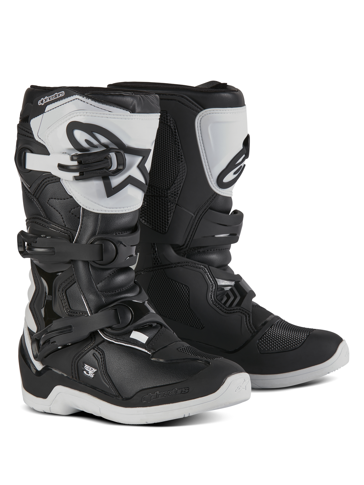 Alpinestars Jeugd Tech 3S Laarzen – Wit zwart