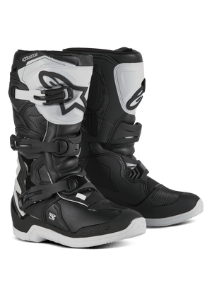 Alpinestars Youth Tech 3S Boots – White Black