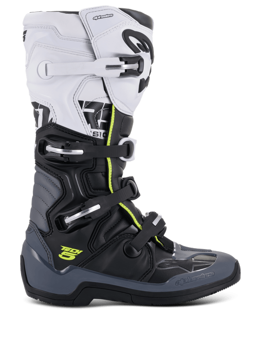 Alpinestars Tech 5 Laarzen – Zwart donkergrijs wit