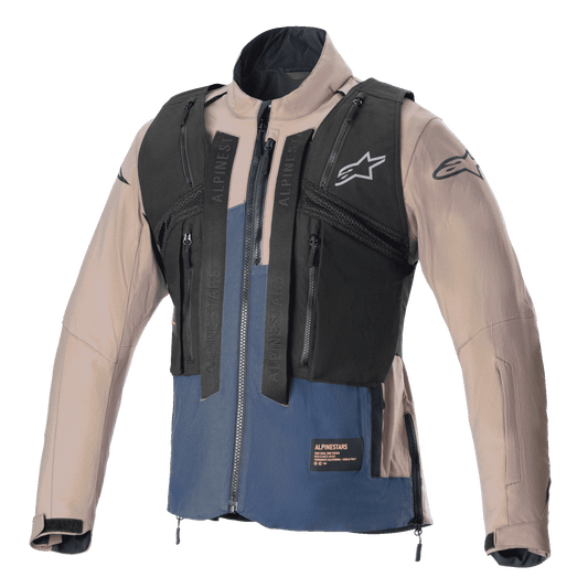 Alpinestars Techdura Jas – Valk bruin nacht marine