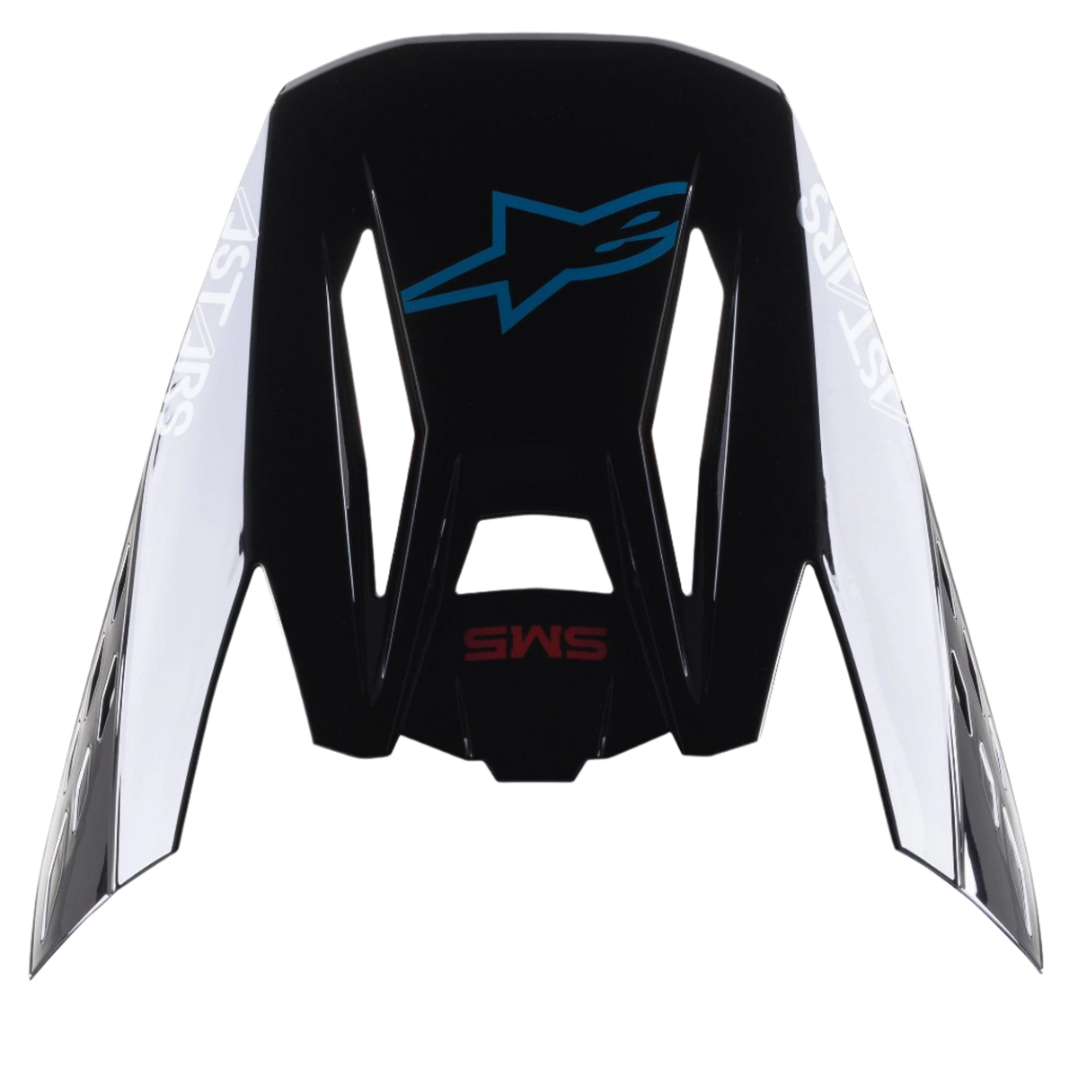 Alpinestars S-M5 Bond Vizier – Zwart cyaan glanzend
