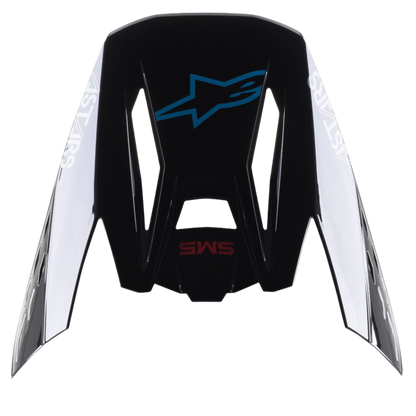 Alpinestars S-M5 Bond Vizier – Zwart cyaan glanzend