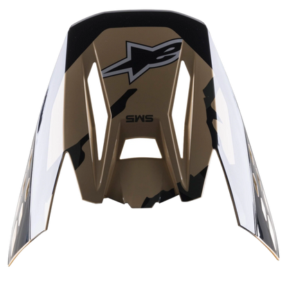 Alpinestars S-M5 Rover Vizier – Zand mandarijn camo glanzend